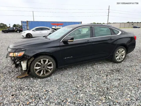 2016 Chevrolet Impala Lt VIN 2G1105SA6G9161758 фото 1