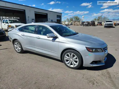 2G1105SA7H9152049 — 2017 Chevrolet Impala, zdjęcie 4 z Copart, Tył