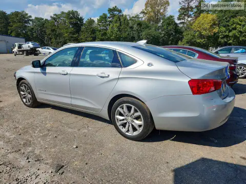 2G1105S39H9155696 — 2017 Chevrolet Impala, ფოტო 2, Copart, წინა ნაწილი