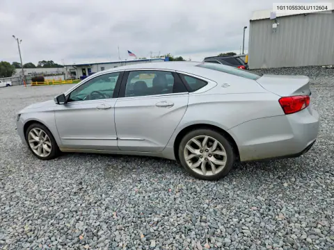 1G1105S30LU112604 — 2020 Chevrolet Impala, foto 2 de Copart, Parte trasera
