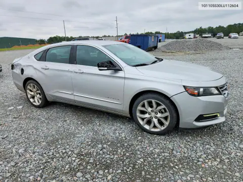 1G1105S30LU112604 — 2020 Chevrolet Impala, foto 4 de Copart, Parte trasera