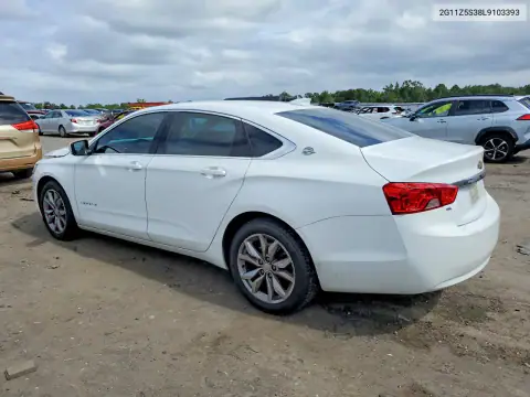 2G11Z5S38L9103393 — 2020 Chevrolet Impala, photo 2 from Copart, Front end