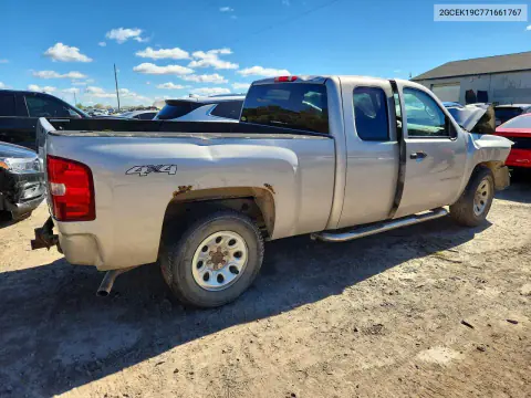2007 Chevrolet Silverado K1500 VIN 2GCEK19C771661767 фото 3