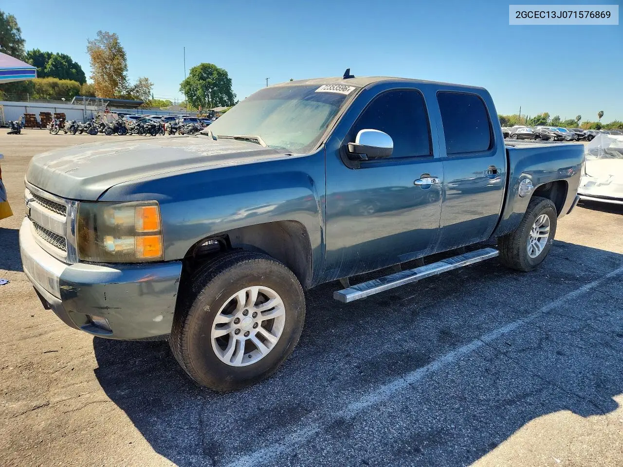 2007 Chevrolet Silverado C1500 Crew Cab VIN 2GCEC13J071576869 фото 1