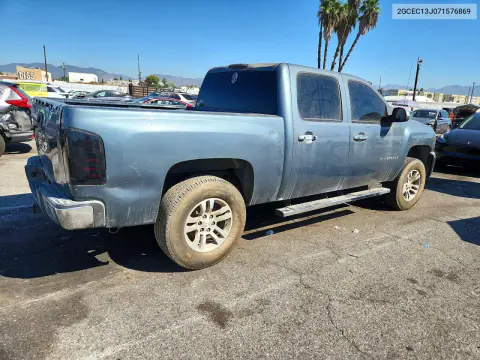 2007 Chevrolet Silverado C1500 Crew Cab VIN 2GCEC13J071576869 фото 3
