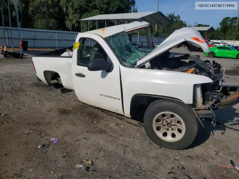 2008 Chevrolet Silverado C1500 VIN 1GCEC14X78Z119892 фото 4