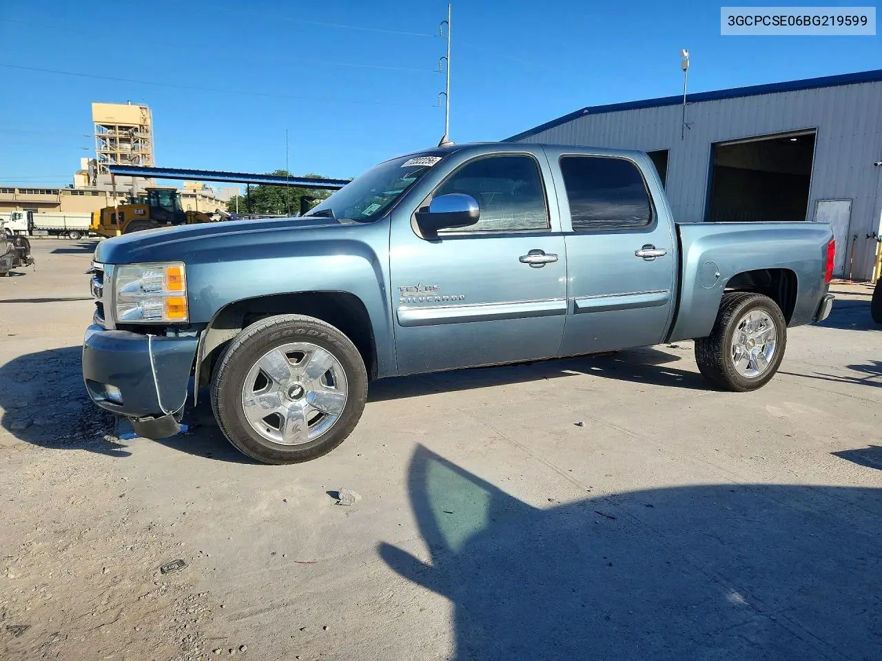 2011 Chevrolet Silverado C1500 Lt VIN 3GCPCSE06BG219599 фото 1