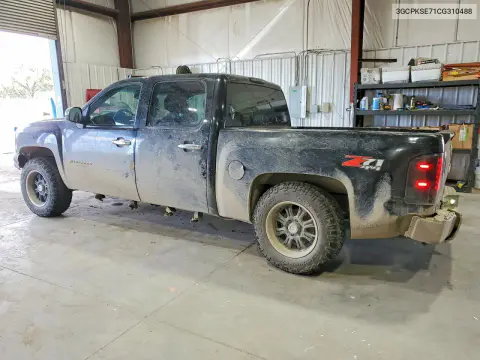 2012 Chevrolet 1500 Silverado VIN 3GCPKSE71CG310488 фото 2