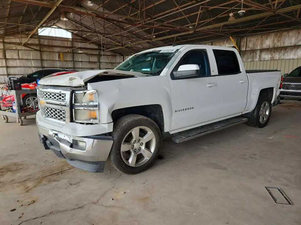 3GCPCREC1EG542823 Chevrolet Silverado 2014 — uszkodzenie Przód, zdjęcie przed naprawą
