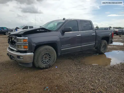 3GCPCREC5EG422099 — 2014 Chevrolet Silverado, Передняя часть, фото до ремонта