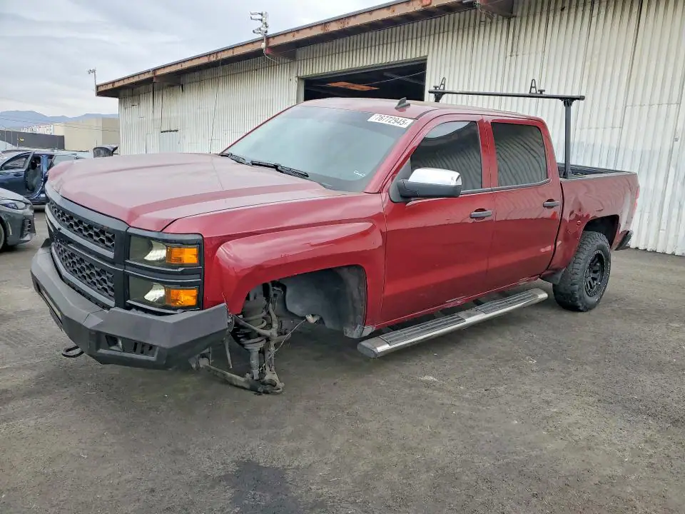 3GCPCREH3EG524237 Chevrolet Silverado 2014 — Front end damage, before-repair photo