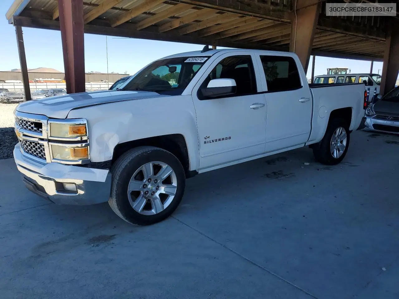 2015 Chevrolet Silverado C1500 Lt VIN 3GCPCREC8FG183147 фото 1