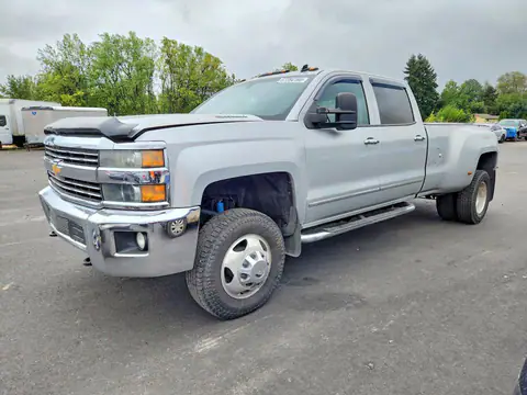 1GC4K0C82FF149609 — 2015 Chevrolet Silverado, Tył (Rear End), zdjęć przed naprawą