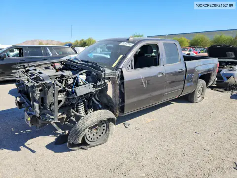 1GCRCREC0FZ152189 — 2015 Chevrolet Silverado, Передняя часть, фото до ремонта
