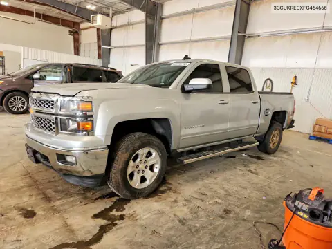 3GCUKRECXFG454666 — 2015 Chevrolet Silverado, Передняя часть, фото до ремонта