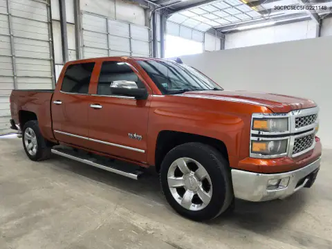 3GCPCSEC5FG221148 — 2015 Chevrolet Silverado, zdjęcie 4 z Copart 27.10.2026, Normalne zużycie