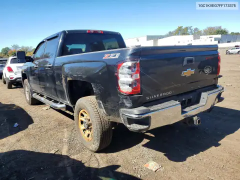 1GC1KVEG7FF173375 — 2015 Chevrolet Silverado, photo 2 from Copart 27.10.2026, Front end