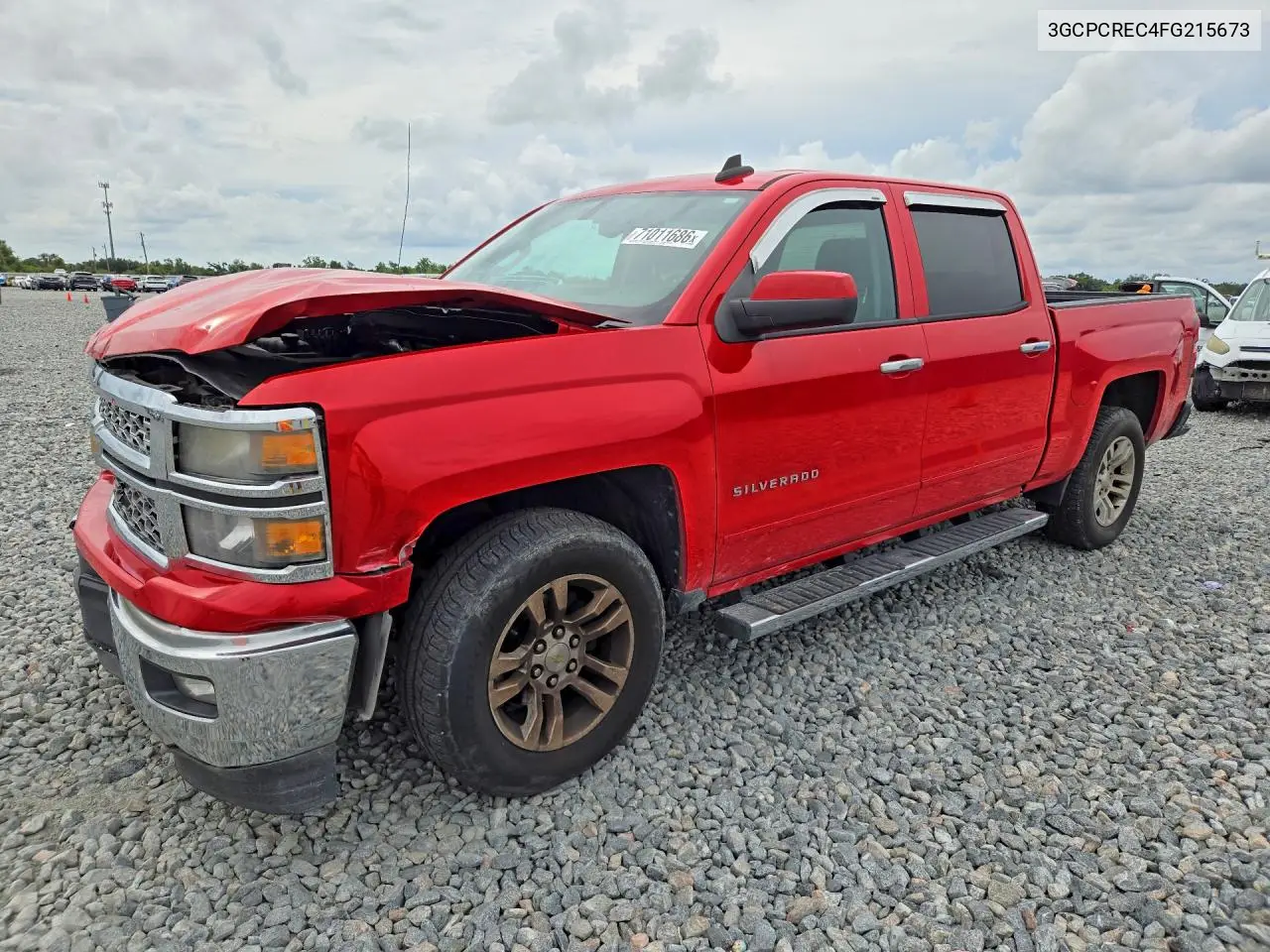 2015 Chevrolet Silverado C1500 Lt VIN 3GCPCREC4FG215673 фото 1