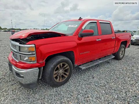 2015 Chevrolet Silverado C1500 Lt VIN 3GCPCREC4FG215673 фото 1