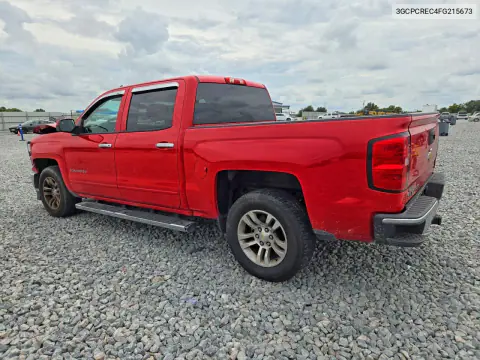 2015 Chevrolet Silverado C1500 Lt VIN 3GCPCREC4FG215673 фото 2