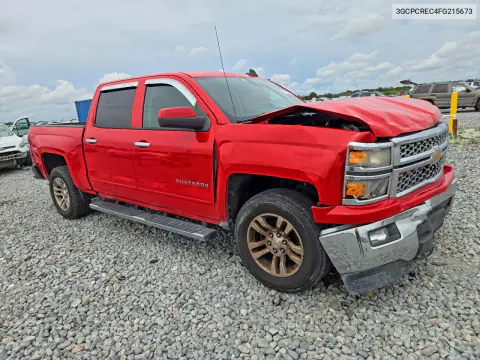 2015 Chevrolet Silverado C1500 Lt VIN 3GCPCREC4FG215673 фото 4