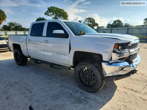 2016 Chevrolet Silverado K1500 Lt VIN 3GCUKREC2GG359715 фото 4