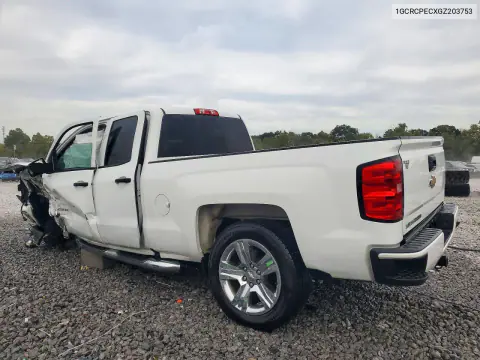 2016 Chevrolet Silverado C1500 Custom VIN 1GCRCPECXGZ203753 фото 2
