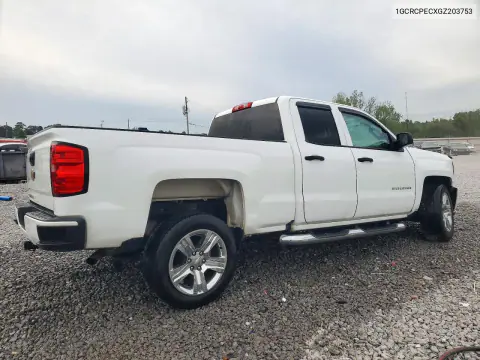 2016 Chevrolet Silverado C1500 Custom VIN 1GCRCPECXGZ203753 фото 3