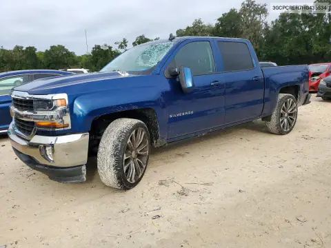 2017 Chevrolet Silverado C1500 Lt VIN 3GCPCREH7HG435534 фото 1
