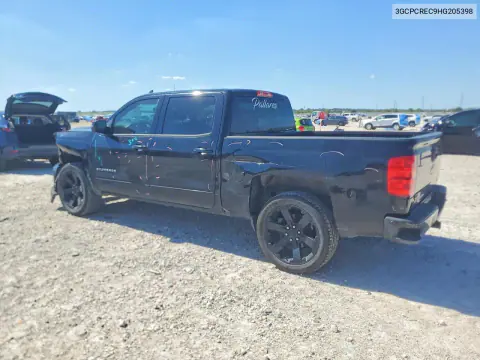 2017 Chevrolet Silverado C1500 Lt VIN 3GCPCREC9HG205398 фото 2