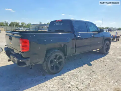 2017 Chevrolet Silverado C1500 Lt VIN 3GCPCREC9HG205398 фото 3