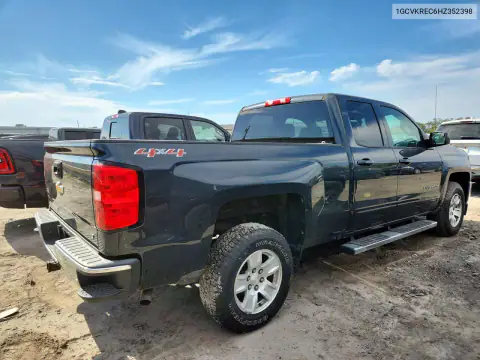 1GCVKREC6HZ352398 — 2017 Chevrolet Silverado, photo 3 from Copart, Mechanical damage