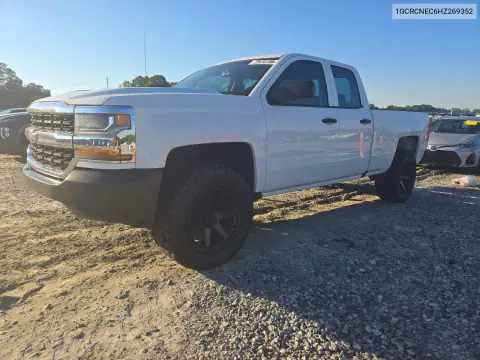 1GCRCNEC6HZ269352 — 2017 Chevrolet Silverado, Drobne wgniecenia i rysy, zdjęć przed naprawą