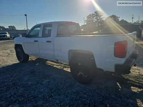 1GCRCNEC6HZ269352 — 2017 Chevrolet Silverado, ფოტო 2, Copart, მცირე ჩაღრმავებები და ნაკაწრები
