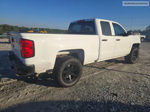 1GCRCNEC6HZ269352 — 2017 Chevrolet Silverado, ფოტო 3, Copart, მცირე ჩაღრმავებები და ნაკაწრები