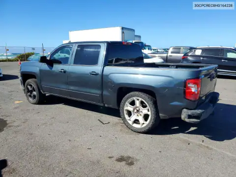 3GCPCREC8HG164228 — 2017 Chevrolet Silverado, zdjęcie 2 z Copart, Wandalizm