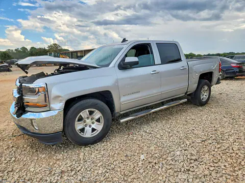 3GCPCREC2JG126998 Chevrolet Silverado 2018 — Front end damage, before-repair photo