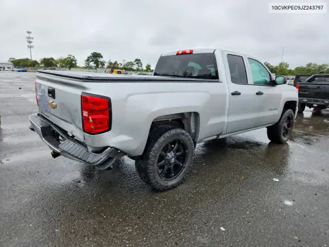 2018 Chevrolet Silverado K1500 Custom VIN 1GCVKPEC9JZ243797 фото 3
