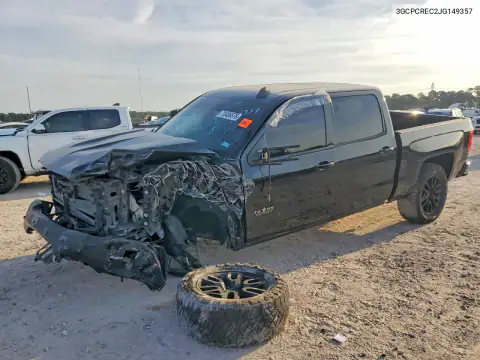 3GCPCREC2JG149357 — 2018 Chevrolet Silverado, Przód, zdjęć przed naprawą