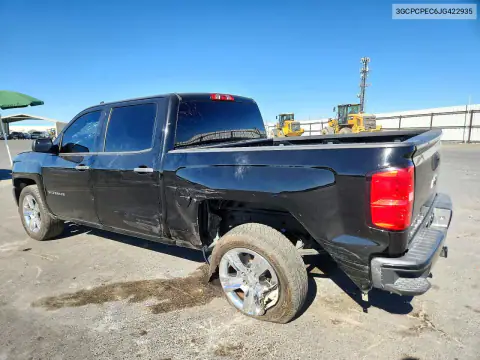 3GCPCPEC6JG422935 — 2018 Chevrolet Silverado, фото 2 с аукциона Copart, БОКОВАЯ ЧАСТЬ
