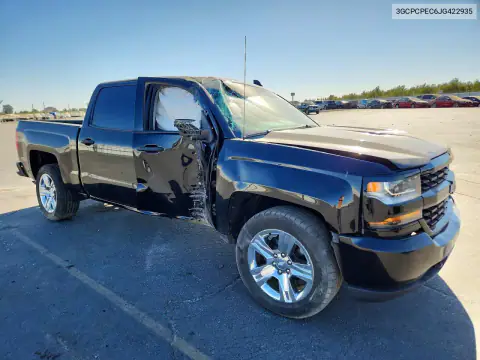 3GCPCPEC6JG422935 — 2018 Chevrolet Silverado, фото 4 с аукциона Copart, БОКОВАЯ ЧАСТЬ