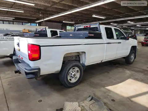2GC2KREG7K1222961 — 2019 Chevrolet Silverado, photo 3 from Copart 20.10.2026, Rear end