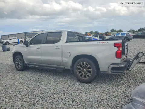 1GCUYDED4KZ130357 — 2019 Chevrolet Silverado, photo 2 from Copart, All-over damage