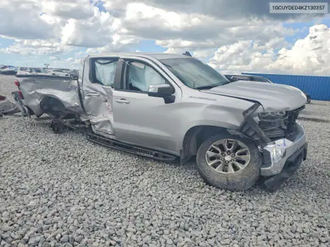 1GCUYDED4KZ130357 — 2019 Chevrolet Silverado, photo 4 from Copart, All-over damage