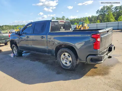3GCUYEED8LG209845 — 2020 Chevrolet Silverado, ფოტო 2, Copart, გვერდითი ნაწილი