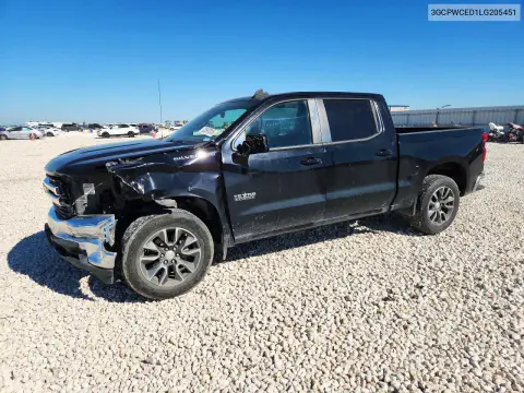 2020 Chevrolet Silverado C1500 Lt VIN 3GCPWCED1LG205451 фото 1