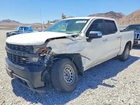 1GCPWAEH5MZ210922 — 2021 Chevrolet Silverado, წინა ნაწილი (Front End), ფოტოები შეკეთებამდე