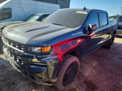 1GCPWBEK1MZ381555 — 2021 Chevrolet Silverado, Parte delantera (Front End), fotos antes de reparar