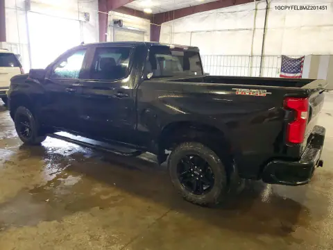 1GCPYFEL8MZ201451 — 2021 Chevrolet Silverado, zdjęcie 2 z Copart, Przód
