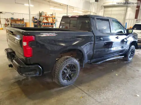 1GCPYFEL8MZ201451 — 2021 Chevrolet Silverado, zdjęcie 3 z Copart, Przód